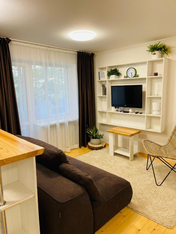 Apartment Privokzalnaya Square Ivano Frankivsk Bagian luar foto